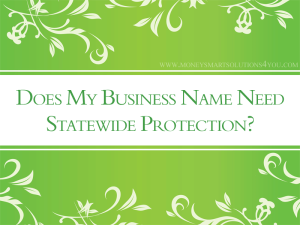 small business corporation to protect name