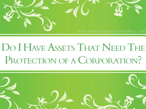 small business corporation for asset protection